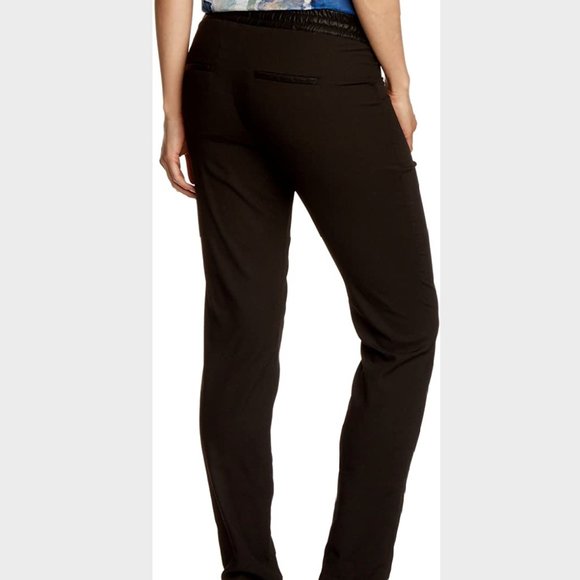 Vero Moda Black Henry Drawstring Pants - Picture 2 of 10